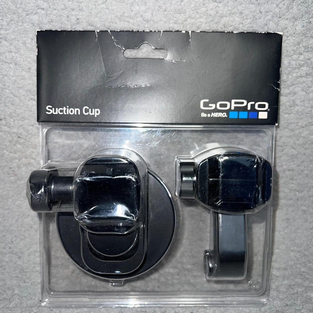 NIB GoPro Suction Cup Mount Be a Hero  Industrial Strength Stability AUCMT-302